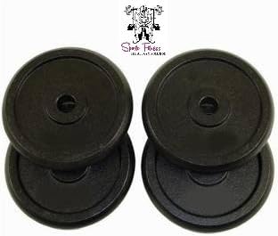 SPORTO FITNESS 10 KG Rubber Plate Set