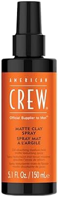 – Matte Clay Spray, 150 ml, ölabsorbierendes Texturspray für Männer, Haarprodukt mit mittlerem bis starkem Halt, Stylingprodukt für optimale Formbarkeit, Volumen & matten Look