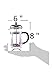 French Press Coffee Maker - 20 oz (600 ml) Espresso and Tea Maker with Triple Filters, Stainless Steel Plunger and Heat Resistant Borosilicate Glass with 6 Bonus Filters - by Procizion