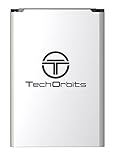 TechOrbits 1900mAh Battery pack for Samsung Galaxy S4 Mini GT-I9190 GT-I9195 GT-I9192 GT-I9197 GT-I9198 SGH-I257M SCH-I435 Verizon T-Mobile AT&T Sprint replacement NFC/Google Wallet 3 Year Warranty