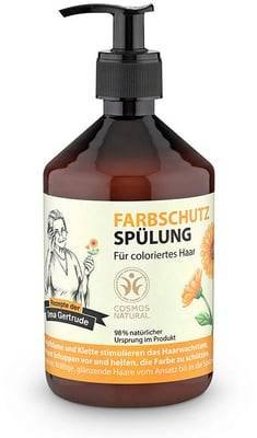 REZEPTE DER OMA Gertrude Color Protection Conditioner – Protects Colored Hair from Color Fading – Detangles Nourishes Provides Shine & Strength – 500 ml