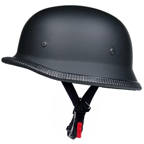 Photo 1 of Motorcycle Helmet, Aircraft Style, Black (M)
