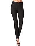 DJT Women's Ease in to Comfort Modern Stretch Skinny Leggings Pants/Tummy Control