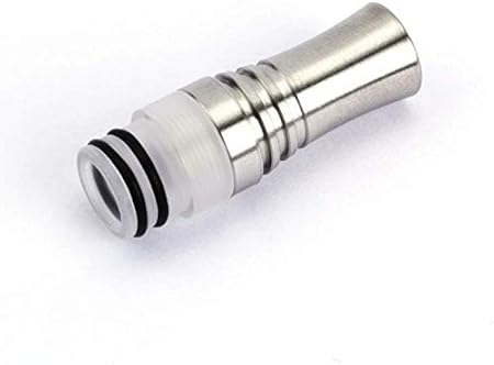 Amazon Viffly ドリップチップ ベイプ マウスピース 510規格 Drip Tip スピットバック 防止 510 Vape 用 バルカンホール キャップ カバー 9つのバルカンホールで跳ね返り Viffly アトマイザー