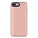 mophie Juice Pack Wireless - Charge Force Wireless Power - Wireless Charging Protective Battery Pack Case For iPhone 8 Plus – Rose Gold