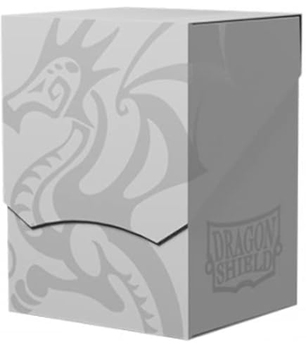 Amazon.com: Dragon Shield Card Deck Box – Ashen White/Black 150CT – Durable  and Sturdy TCG, OCG Card Storage – Compatible with MGT, Magic The  Gathering, Commander Decks, Pokemon, Yugioh : Toys & Games