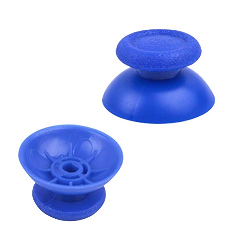 5 Pairs Replacement Analog Stick Joystick Thumbsticks Thumb Grips Buttons for Playstation DualShock 4 PS4 Controller Gampad (Blue)