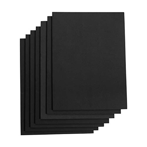 Houseables Crafts Foam Sheets, Art Supplies, EVA, 6mm Thick, Black, 9 X 12 Inch, 10 Pack, Paper Scra - //coolthings.us