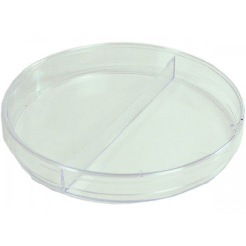 94MM 2 COMPARTMENT TRIPLE VENT PLASTIC PETRI DISH (PACK 20)