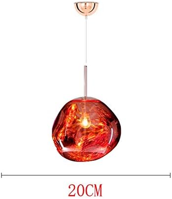 Yummi697 Glass Pendant Shade Nordic Tom Dixon Lava Glass Ball Pendant Lght Shade Pendant Lamp Mirror Modern Hanglmap Led Hanging Lamp Kitchen Fixtures