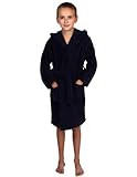 TowelSelections Boys Turkish Cotton Hooded Terry Bathrobe Made in Turkey