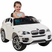 BMW X6 6-Volt Battery-Powered Ride-On, White
