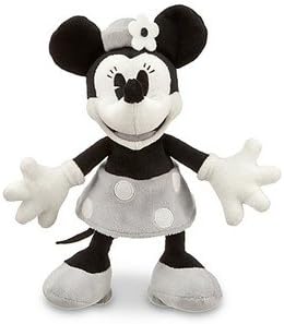 peluche de mickey mouse blanco y negro