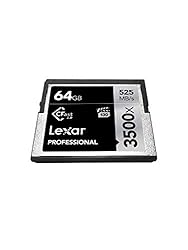 Lexar Professional 3500x 64GB CFast 2.0 Card, Up to