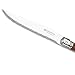 Laguiole by Hailingshan Steak knives Serrated Edge Sharp Light Premium Dishwasher Safe Stainless Steel knife set of 6 wood handle with Gift Box