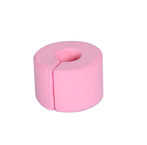 WE&amp;ZHE Ankle joint pad, ankle protection ring, Annular High elastic sponge - bedridden disease prevention pressure ulcer anti-bedsore mat for Elderly and surgery patient (pink)