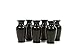 Hosley's Set of 6 Black Mini Flower Bud Vases- 3.75