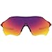 Oakley Men's OO9327 EVZero Range Rectangular Sunglasses, Infrared w/Prizm Road, 38 mm