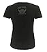Harley-Davidson Women's Embellished Live To Ride V-Neck Short Sleeve Tee, Black