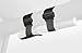 Rugged Ridge 11205.20 Flashlight Holder, Sport Bar Mounted, Black; 55-Current CJ/Wrangler