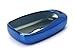 iJDMTOY Blue Metallic Chrome Finish TPU Key Fob Protective Cover Case Compatible with 2016-up Camaro Cruze Spark Volt, 2017-up Malibu Bolt Sonic Trax, etc