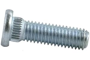 AMZ CLIPS AND FASTENERS (5) M 8-1.25 x 28 Rib Neck Strut Press in Stud CL 10.9 Zinc