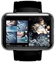 QYQ Smart Watch Heart Rate And Activity Tracking Sleep Monitoring Smart Bracelet Pedometer With Video Call Sports Watch For IOS & Android (Color : BLACK)