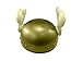 Hermes Winged Helmet Costume, Gold, One Size