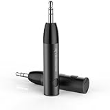 RIVERSONG Mini Bluetooth Receiver for HiFi, Bluetooth Audio Adapter 3.5mm Aux Input Jack Receiver for Streaming Music from Old Car Home Radio Headphones Speakers Stereo Systems (Black)