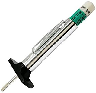 GoAutoTek USA Smart Color Coded Tire Tread Depth Gauge Pack of 1