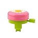 Paliston Kid's Bike Bell, Bicycle Bell Girls, Bike Horny. Toddler Bike Bells (Pink & Green)