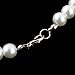 uxcell Pearl Necklace, Faux Pearl Choker Necklace Round Beads for Women, 43cm Long Imitation Pearl Metal Clasp Wedding Bridal Costume for Bridesmaid Jewelry Gifts, White
