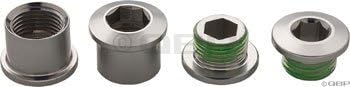 Truvativ Alloy 5-Piece Bolt Kit Silver Double by Truvative