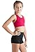 Liakada Girls Stylish & Supportive Basic Sports Bra with Integrated Bra Shelf Liner Dance, Gym, Yoga, Cheer!