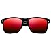 WearMe Pro - Premium Polarized Mirror Lens Classic Square Style Sunglasses