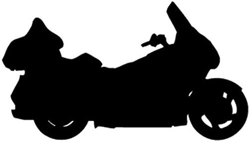 Honda Goldwing Motorcycle Vinyl Decal Sticker- 20" Wide Carbon Fiber Color