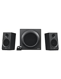 Logitech Z333 2.1 Altavoces - Control de volumen de fácil acceso, conector para auriculares - PC, Dispositivo Móvil, TV, Reproductor DVD Blueray y Consola de Juego Compatible