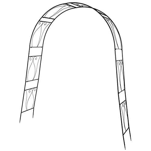 Estink Rosenbogen / Kletterpflanzen aus Eisen, Gartenbogen, Dekoration für den Garten, Bogen, Pflanzen, für Hochzeiten… – Bild 3