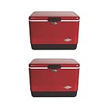 Coleman Cooler Steel-Belted Cooler Keeps Ice Up