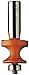 CMT 861.564.11 Corner Beading Bit, 1/2-Inch Shank, 1/4-Inch Radius,Orange