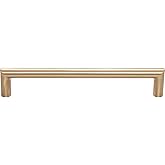 Top Knobs - TK943HB - Kinney Pull 6 5/16" - Honey Bronze - Lynwood Collection