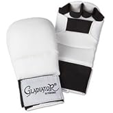 PROFORCE Gladiator Karate Sparring Gloves - White - Medium
