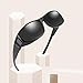 Unisex Wear Over Prescription Sunglasses - Polarized Fit Over Sun Glasses (Bright Black, Grey)
