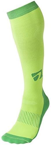 Designer Compression Socks Graduated for Performance and Recovery by Acel (Green, M)