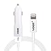 iPad Air 2 Car Charger Apple MFi Certified 3 Feet Lightning to USB Charging Cable Cord + 2 Port 3.1A USB Car Adapter for Apple iPad Air 2, Air and more