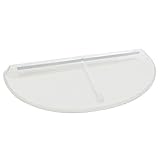 48 in. x 22 in. Polycarbonate Circular Window Well Cover