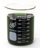 SEOH Beaker Borosilicate Glass Low Form Graduated 400ml Pack of 12