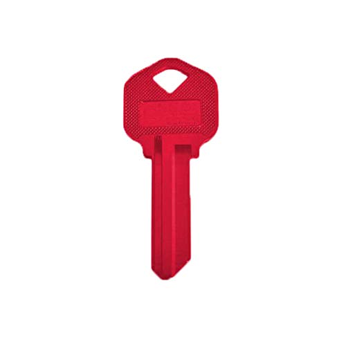 KeySmart AirKey - Ultra Lightweight Aluminum Keys (3 Pack, KW1, Black/Blue/Red)