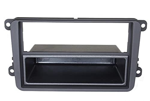 Audioproject A171- Dash kit car stereo double din/dash kit/metra double din dash kit compatible with VW Golf 5 + 6 Touran Passat 3C Caddy EOS Skoda Octavia