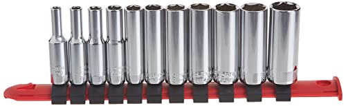 CRAFTSMAN Socket Set, Metric, 1/4 Drive, 6 Pt., 11Piece (CMMT12051)